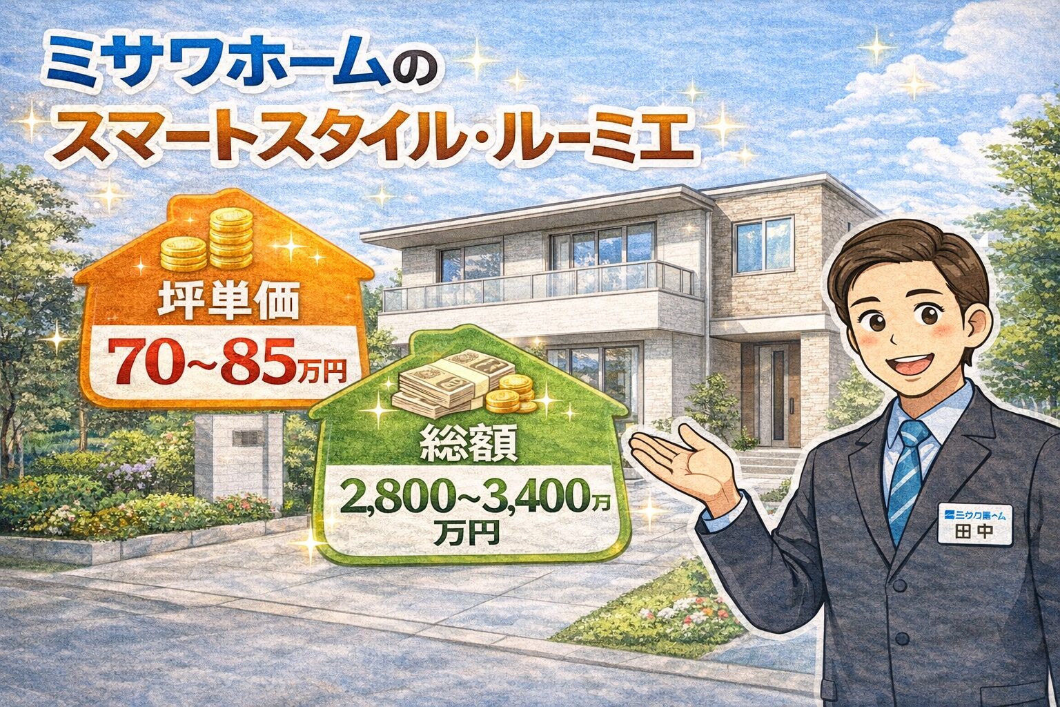 サワホームのスマートスタイル・ルーミエ