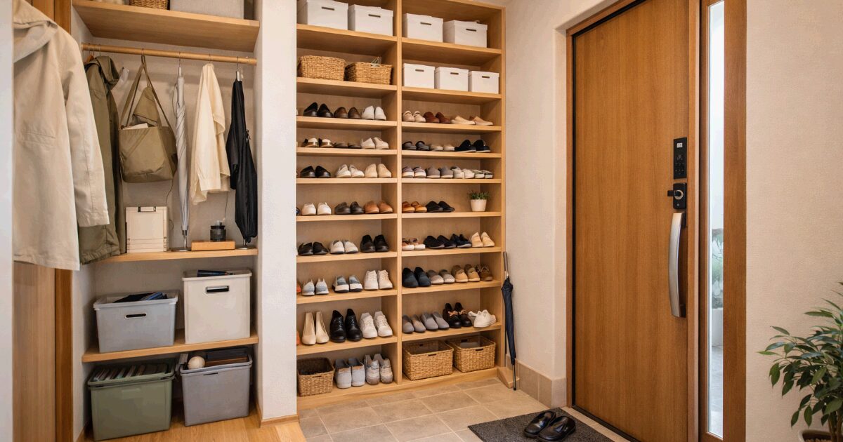 一条工務店シューズクローク