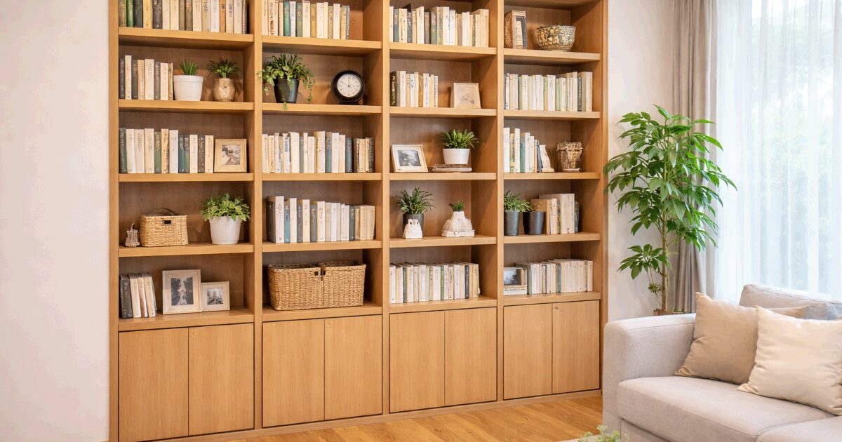 一条工務店 ブックシェルフ