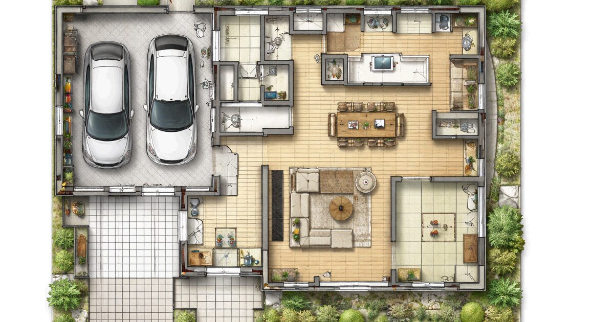 一条工務店 ビルトインガレージ 間取り