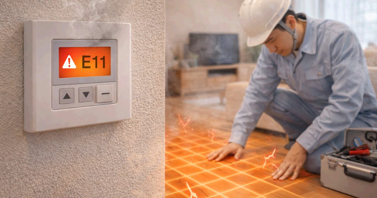 一条工務店 床暖房 故障